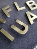Letras De Bronce Lote 0