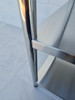 Bancada 80x40 Inox Industrial 2 Prateleiras Restaurante 3