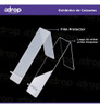 Exhibidor Porta Sandalias Transparente Simil Acrílico X12u 5