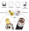 Xrds -rf Kmr400 - Cable Sma A N De 75 Pies, Conector N-macho 5