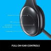 Auriculares Logitech H800 Bluetooth Wireless Negro 4