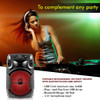 Technical Pro Altavoz Bluetooth Porttil De 8 Pulgadas De 500 7
