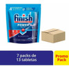 Combo Tabletas Lavavajillas Automatico Doypack Finish 13u X7 0