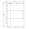 Álbum Fichário 30 Folhas Cédulas 3 Espaços Bolso 32x24 3d Gf 4