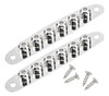 2pcs Yootones Guitar String Through Plate Guitar Bridge Stri 0