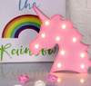 Figuras Lumínicas Luz Led Cabeza De Unicornio Veladora 6