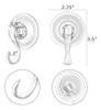 Colgador Para Coronas, Vis'v, Grande, Transparente, Reutiliz 3