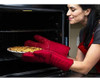 Xlnt Guantes De Cocina Extra Largos (rojo) | Guantes De Coci 1