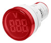 Ojo De Buey Digital Led Voltimetro Rojo Baw Electro Medina 0