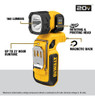 Luz De Trabajo Dewalt Dcl044 20v Portátil Manual 1