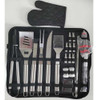 25pcs Acero Inoxidable Oxford Bolsa De Tela Bbq Grill Acceso 2