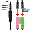 Adaptador Para Auricular Y Mic  Longitud 20cm 4