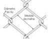 Tela De Alambrado Galvonizado Fio 12 Malha 85   30 X 1,00 4