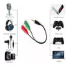 Cable Adaptador Ps4 Plug 3.5 Mm Celular  A Mic Y Auricular 1