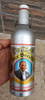 A-antigua Botella De Cerveza En Aluminio C/tapon Ceramico 0