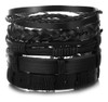 Juego De 6 Pulseras De Cuero Legítimo. 7