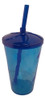 36 Vasos Twister 300 Ml Con Tapa Y Sorbito 5