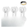 Blanco Winomo 6pcs Fuerte Adhesivo Sin Dejar Huellas Elefant 0 Blanco Winomo 6pcs Fuerte Adhesivo Sin Dejar Huellas Elefant 0