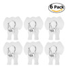 Blanco Winomo 6pcs Fuerte Adhesivo Sin Dejar Huellas Elefant 1 Blanco Winomo 6pcs Fuerte Adhesivo Sin Dejar Huellas Elefant 1