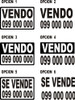 Cartel En Vinilo Adhesivo Para Vehiculos 1 Unid.  Se Vende 0 Cartel En Vinilo Adhesivo Para Vehiculos 1 Unid.  Se Vende 0