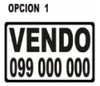 Cartel En Vinilo Adhesivo Para Vehiculos 1 Unid.  Se Vende 1 Cartel En Vinilo Adhesivo Para Vehiculos 1 Unid.  Se Vende 1