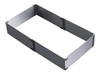 Bestonzon Ajustables Y Rectangulares Molde De La Torta Mouss 4