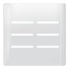 Interruptor 6 Teclas Simples 4x4 Novara Total White 0