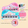 Teclas De Piano 37 Microfone Musical Para Crianças Com Piano 1