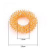Anillo Sensorial Acero Antiestrés Juego Juguete Colores 6