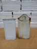 ¡muy Antiguos! Recipientes Enlozados Para Enemas ( Ver Fotos 1