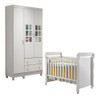 Berço Mirelle E Guarda Roupa Mariah 3 Portas Branco Brilho 0 Berço Mirelle E Guarda Roupa Mariah 3 Portas Branco Brilho 0