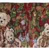 Violeta Lino Navidad Decorativa Ositos De Peluche Diseño Tap 1
