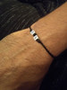 Duo Pulseras Hilo Regulable Iniciales Nombre Amistad Pareja 3