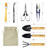 Kit Herramientas Bonsai Jardinería 8 Piezas Marca Falidi 1