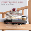 ~? Solejazz Bedside Shelf For Bed, Foldable Bunk Bedbedside 4