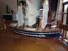 Antiguo Velero A Escala Todo Madera. 7
