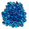 Gemas De Vidrio Color Celestes X 50 Unidades 1