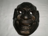 Antigua Mascara Careta De Plastico Negra Diablo Demonio 2