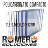 Chapa Policarbonato Compacto 3.05 X 2.05 X 3mm 1