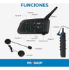 Intercomunicador Bluetooth Kit Manos Libres Casco Moto Modelo Nuevo 6