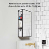 Umbra Cubiko Mirror And Storage Unit Black 3