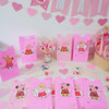 Combo Cumple Peppa Pig 10 Niños Goma Eva Glitter 6