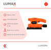 Combo Taladro Con Percutor + Lijadora + Sierra Lumax 3
