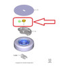 Parafuso Trava Borboleta Estepe New Fiesta Sedan 2014-2017 5 Parafuso Trava Borboleta Estepe New Fiesta Sedan 2014-2017 5