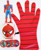 1 Luva Lança Discos Vingadores Aranha/hulk/américa/h.ferro 1