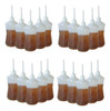 Kit 20 Almotolia Plastica Transparente 500ml J Prolab 0