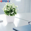 Offidix Plantas Artificiales, Mini Flor Artificial Con Macet 4