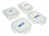 Glasslock 8piece Rectangle Y Square Assorted Oven Safe Conta 2