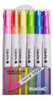 Marcadores Outliner Doble Linea Tinta Plateada X 6 Colores 0