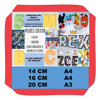 Kit Imprimible Moldes Letras Numeros 3d (editables) 0